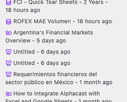 Alphacast Case Study Screenshot
